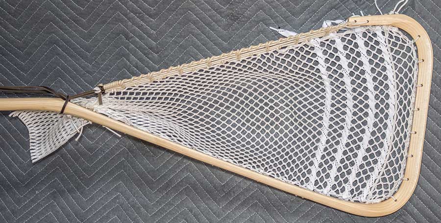 mesh goalie lacrosse stick