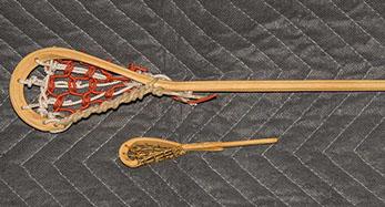 Mohawk Lacrosse - Wooden Box Lacrosse Stick